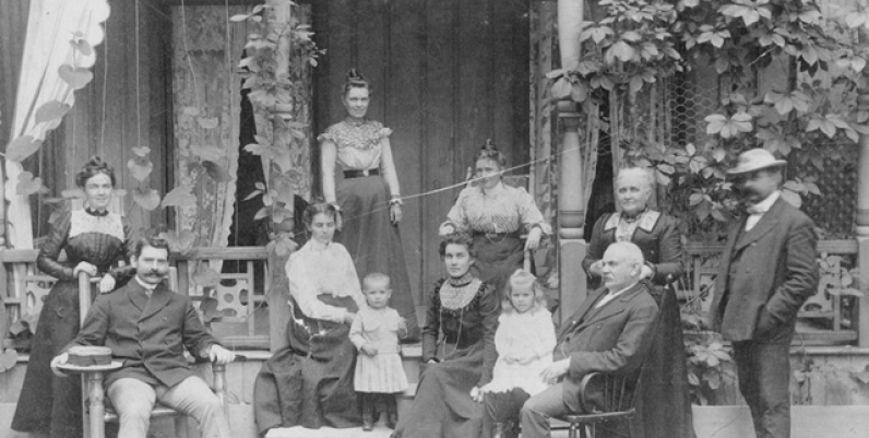Wilkinson Family Portrait, 189-? Wilkinson Family Portrait