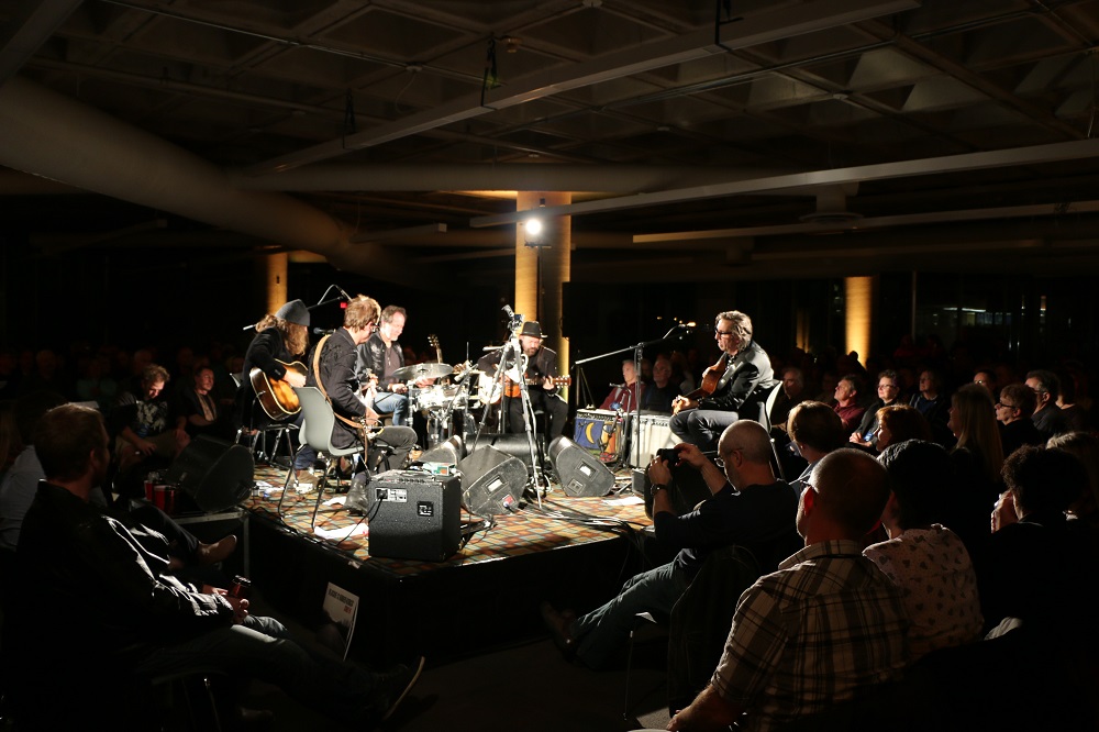 Photo of Blackie and the Rodeo Kings in concert