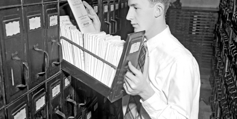 Registry Office, 1955