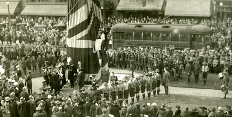 Dedication of the Cenotaph, 1923