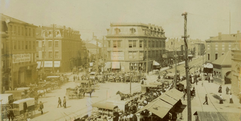 Hamilton Market, 1870s