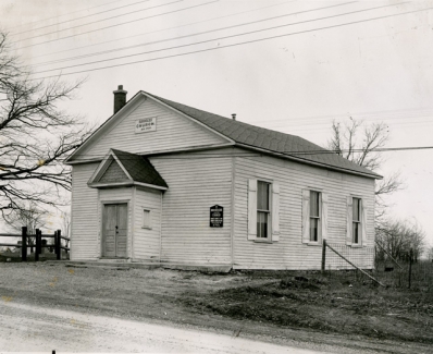 Burkholder United Church in 1955