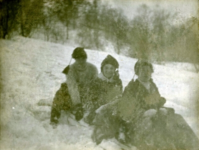 Tobogganing