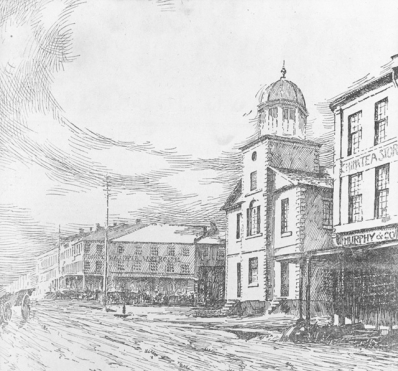 Hamilton in the mid-1800s