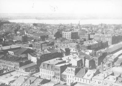 Hamilton from the Niagara Escarpment, 1910’s